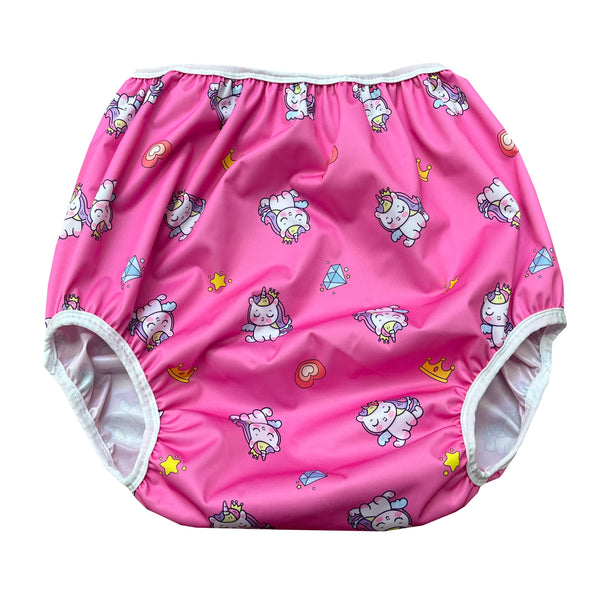 Princess on Pink PUL Pull-On Adult Waterproof Pant 10300PULPP