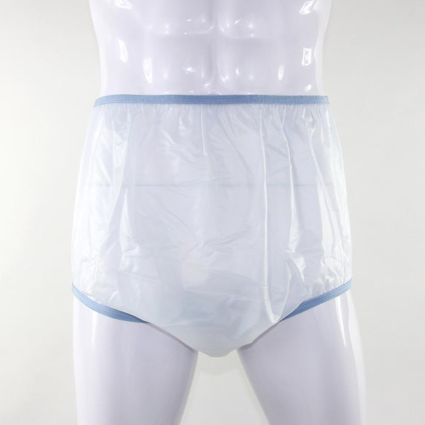Red Sexy Latex Diaper Cover With Button Att Front Crotch Rubber