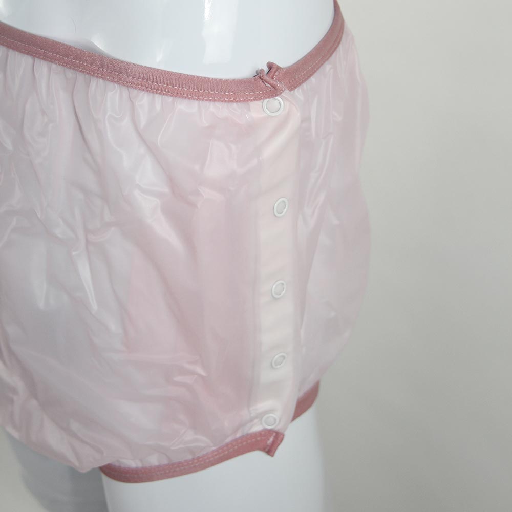 Pink KINS Adult Plastic Pants Diaper Covers for Incontinence