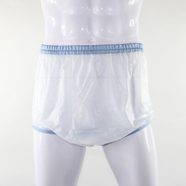 Protex Plastic Pants - Adult Diaper Cover with Covered Elastics (Medium,  Pink)